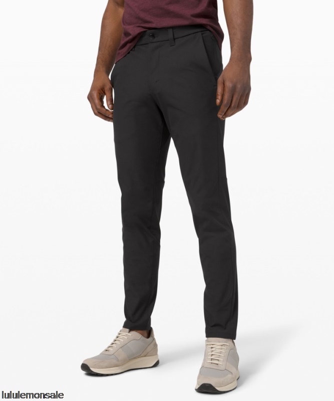 Lululemon Deutschland DELULU1018 | Lululemon Deutschland Black Commission Slim-Fit-Hose 32 Warpstreme